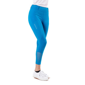 Leggings D-Istinto Donna Modello Orchidea Blu Cobalto