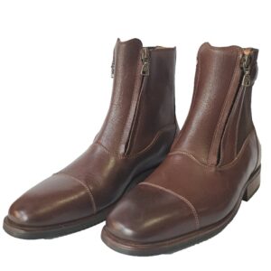 Stivaletti Inglesi De Niro Boot in Pelle con Zip