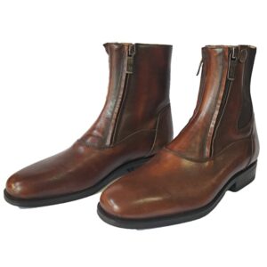 Stivaletti Inglesi Alberto Fasciani in Pelle Lucida