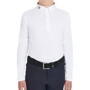 Polo Equestro Bambino Manica Lunga modello Avetis