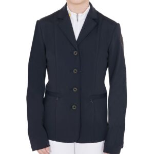 Giacca Equestro Bambino da Concorso Modello Exclusive Blu Navy