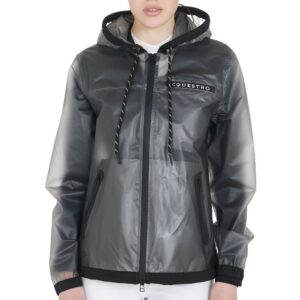 Impermeabile Donna Tecnico Trasparente con Cappuccio