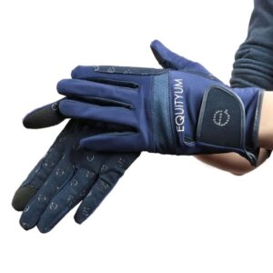Guanti Equityum Soft Touch Blu Navy