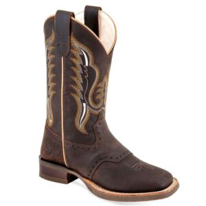 Stivali Western Old West Ragazzo Modello Punta Quadra