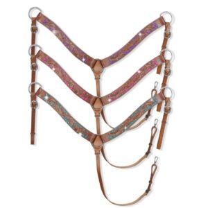 Pettorale Western Modello Georgia in Cuoio