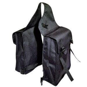 Bisaccia Posteriore in Nylon per Sella Inglese