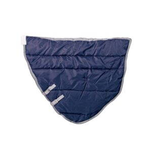 Cappuccio copri collo per coperta in tessuto con fibbie anteriori regolabili