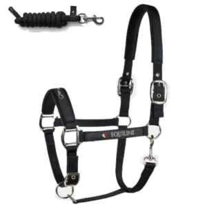 Cavezza Equiline con Lunghina Timmy Nero