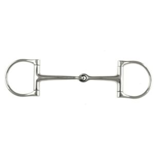 Filetto a D Inox con Imboccatura Piena