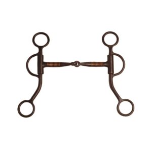 Morso Western in Ferro Nero Aste Corte Diritte