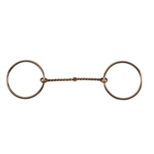 Filetto Western ad Anelli Torciglione Fino in Rame