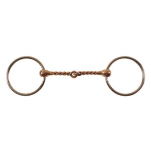 Filetto Western ad Anelli Torciglione Grosso in Rame