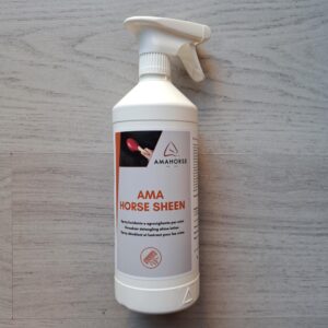 Sgrovigliante lucidante per coda, manto e criniera AMAHORSE SHEEN. Conf. da 1 Lt.