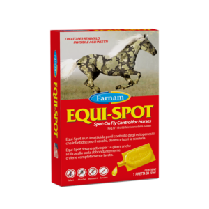 Equi spot insettorepellente antiparassitario. Conf. 3 fiale da 10 ml.
