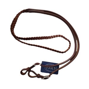 Redini Western da Barrel in Cuoio Intrecciato