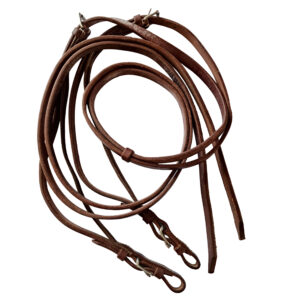 Redini Western in Cuoio con Rinforzo Elastico