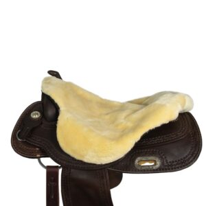 Copriseggio Western in Montone Sintetico