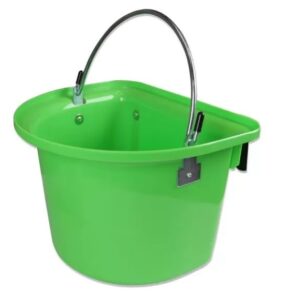 Mangiatoia in plastica con manico e staffe