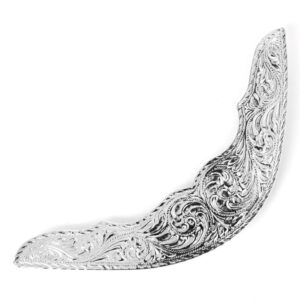 Borchia Angolare Grande per Sella Western