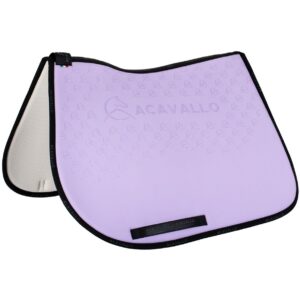 Sottosella Acavallo da Salto con Grip Antiscivolo in Gel Lilla