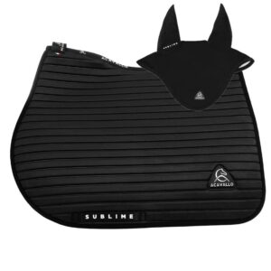 Sottosella e Cuffietta Acavallo Sublime Nero