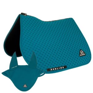 Sottosella e Cuffietta Acavallo Sublime Verde Petrolio